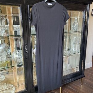 Everlane Black Maxi T-Shirt Dress